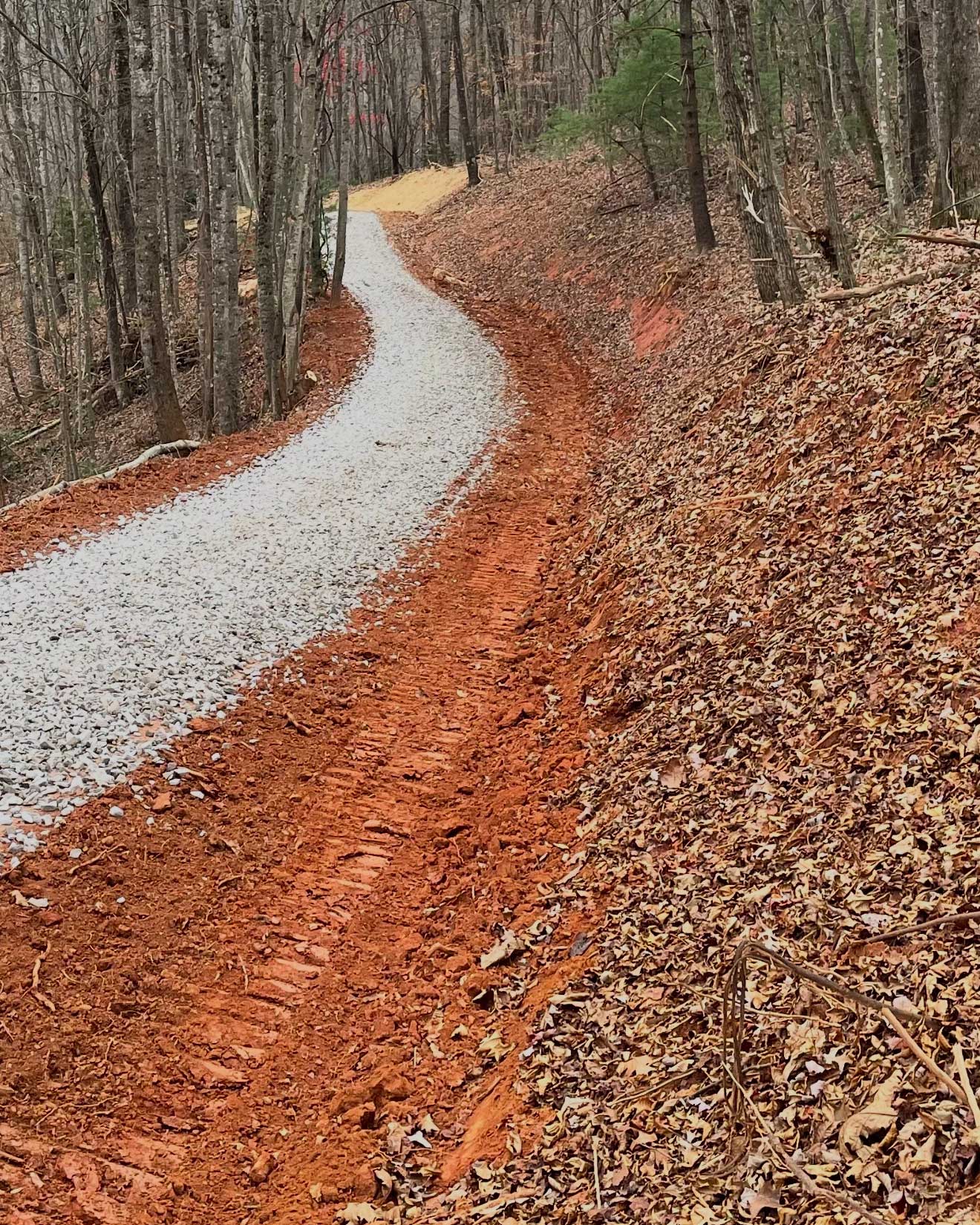 Grading services in the foothills of North Carolina